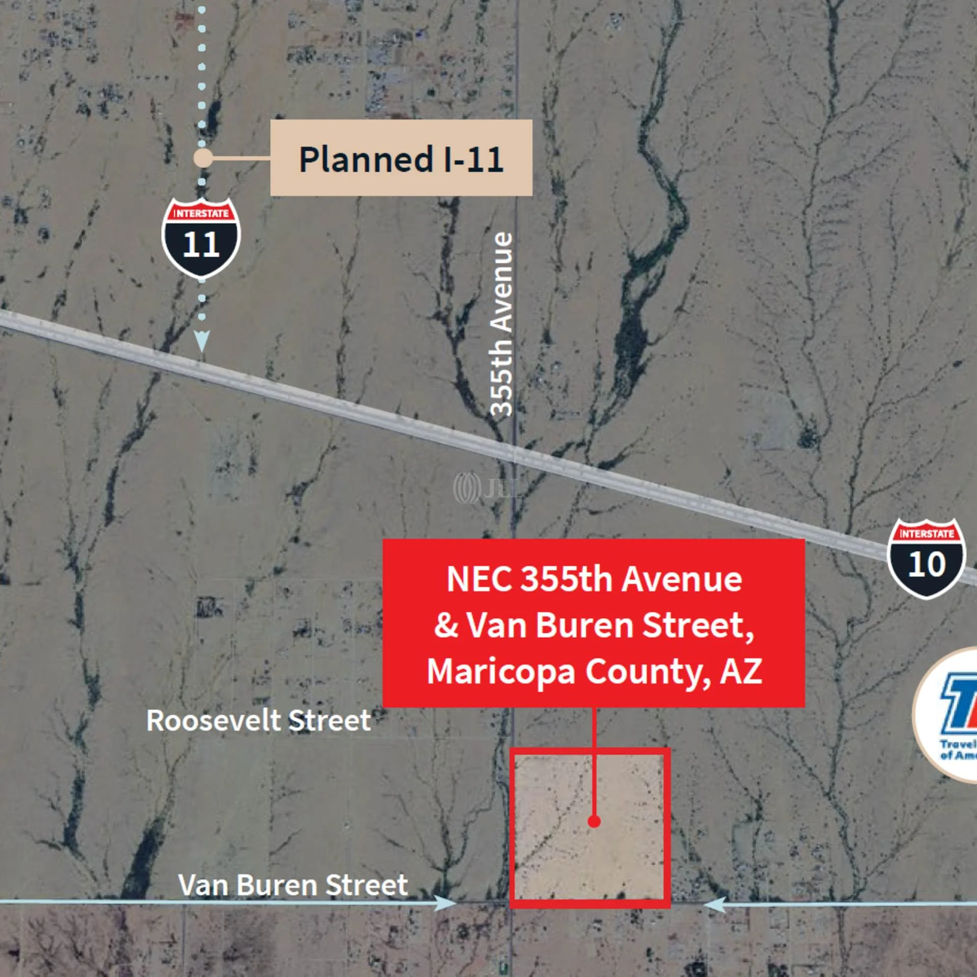 0 Van Buren St - NEC 355th Ave & Van Buren St — Sale in Tonopah, AZ, photo 3 of 4