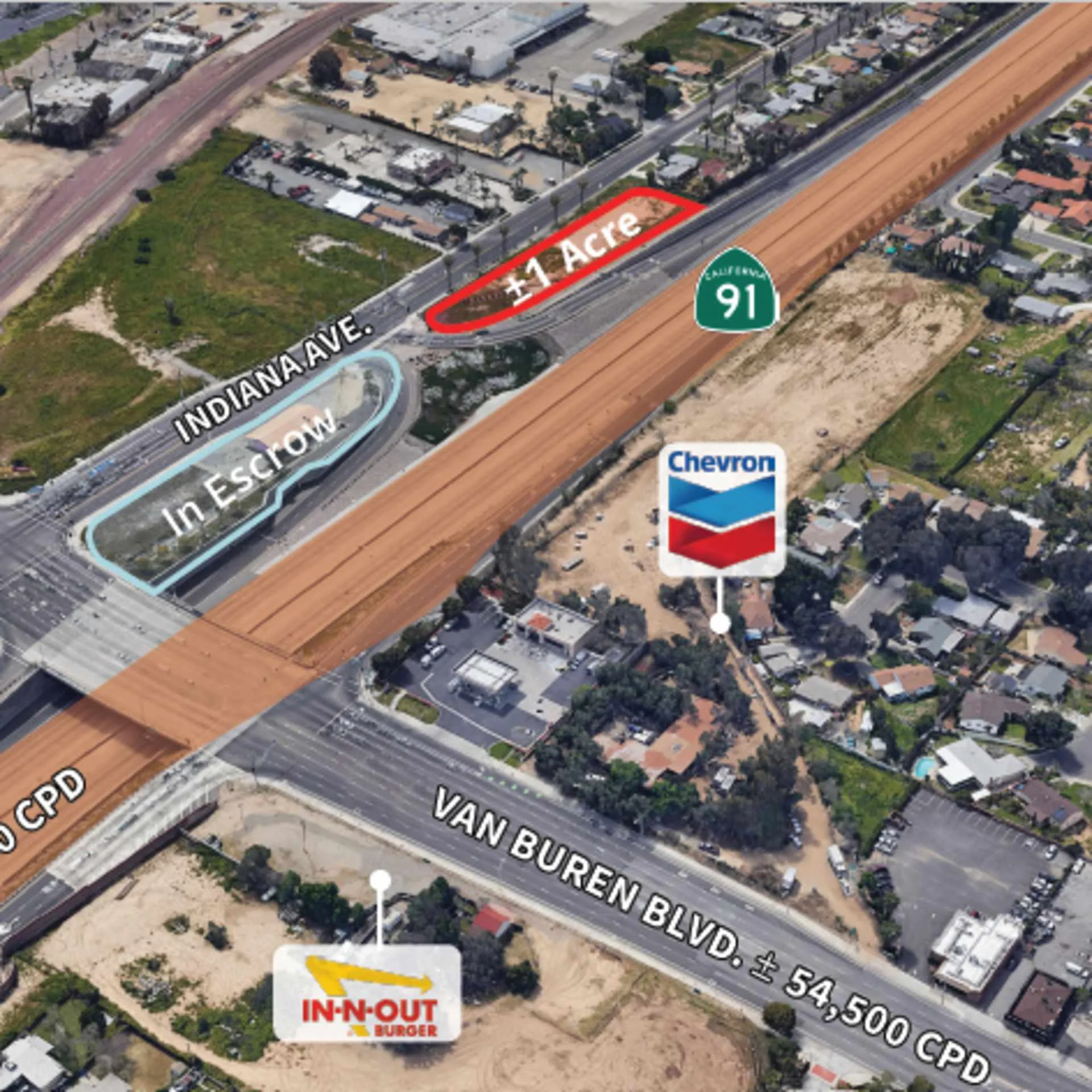 NEC 91 Fwy & Van Buren Blvd — Sale in Riverside, CA, photo 1 of 1