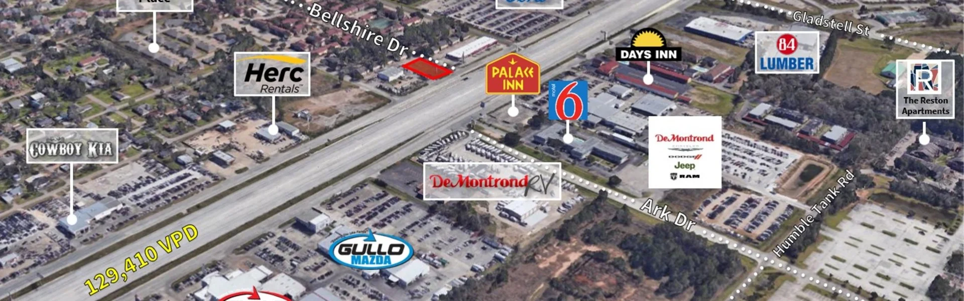 NEC I-45 and Bellshire Drive — Sale in Conroe, TX, photo 4 of 4