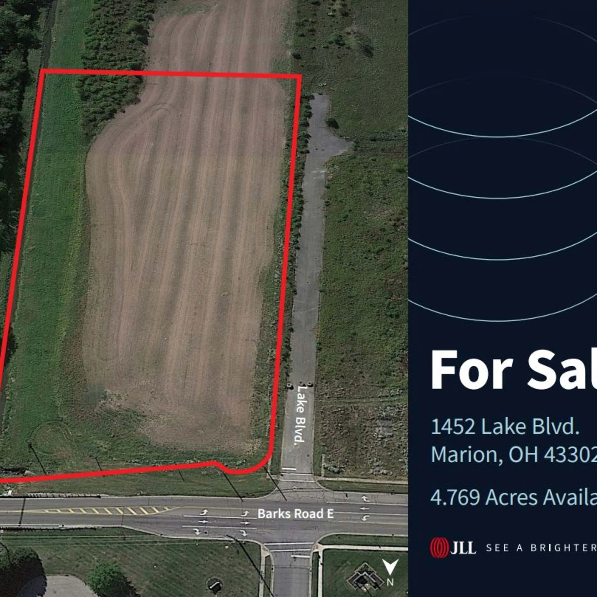 1452 Lake Blvd. - land in Marion, OH