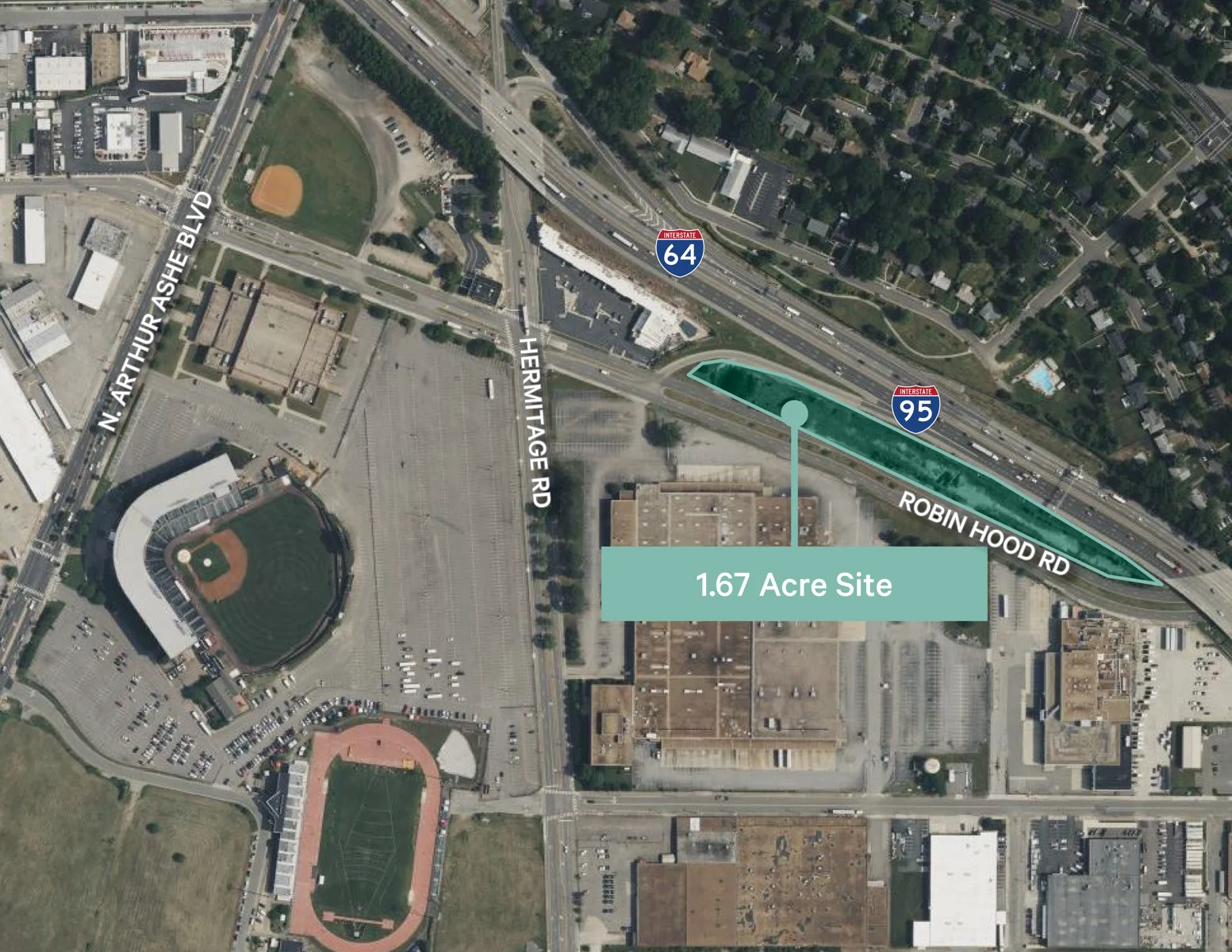 Land in Richmond, VA — Sale in Richmond, VA, photo 1 of 1