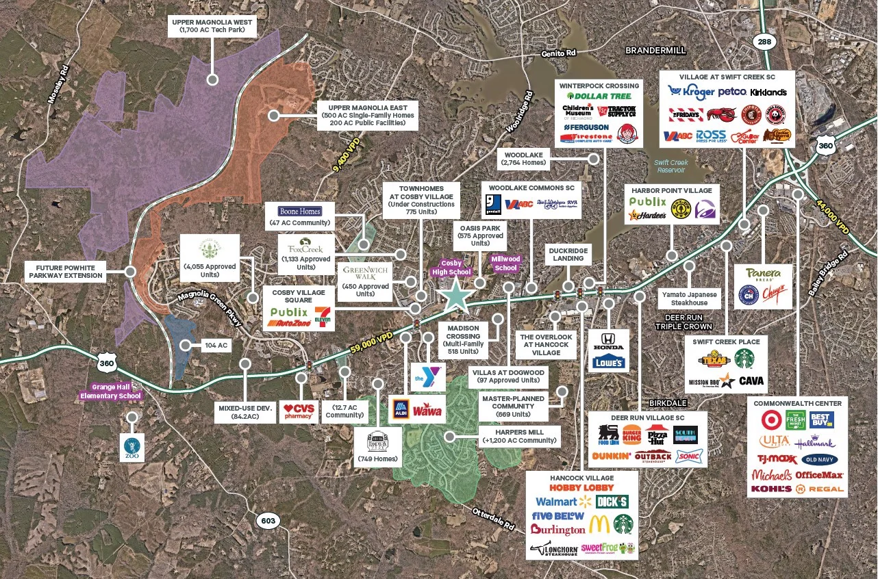 3.5 Acres Near Cosby Village — Sale in Chesterfield, VA, photo 2 of 2