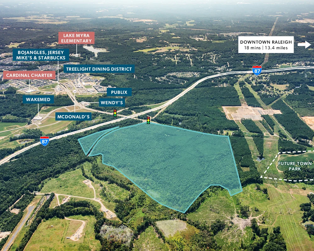 Land in Knightdale, NC — Sale in Knightdale, NC, photo 2 of 2