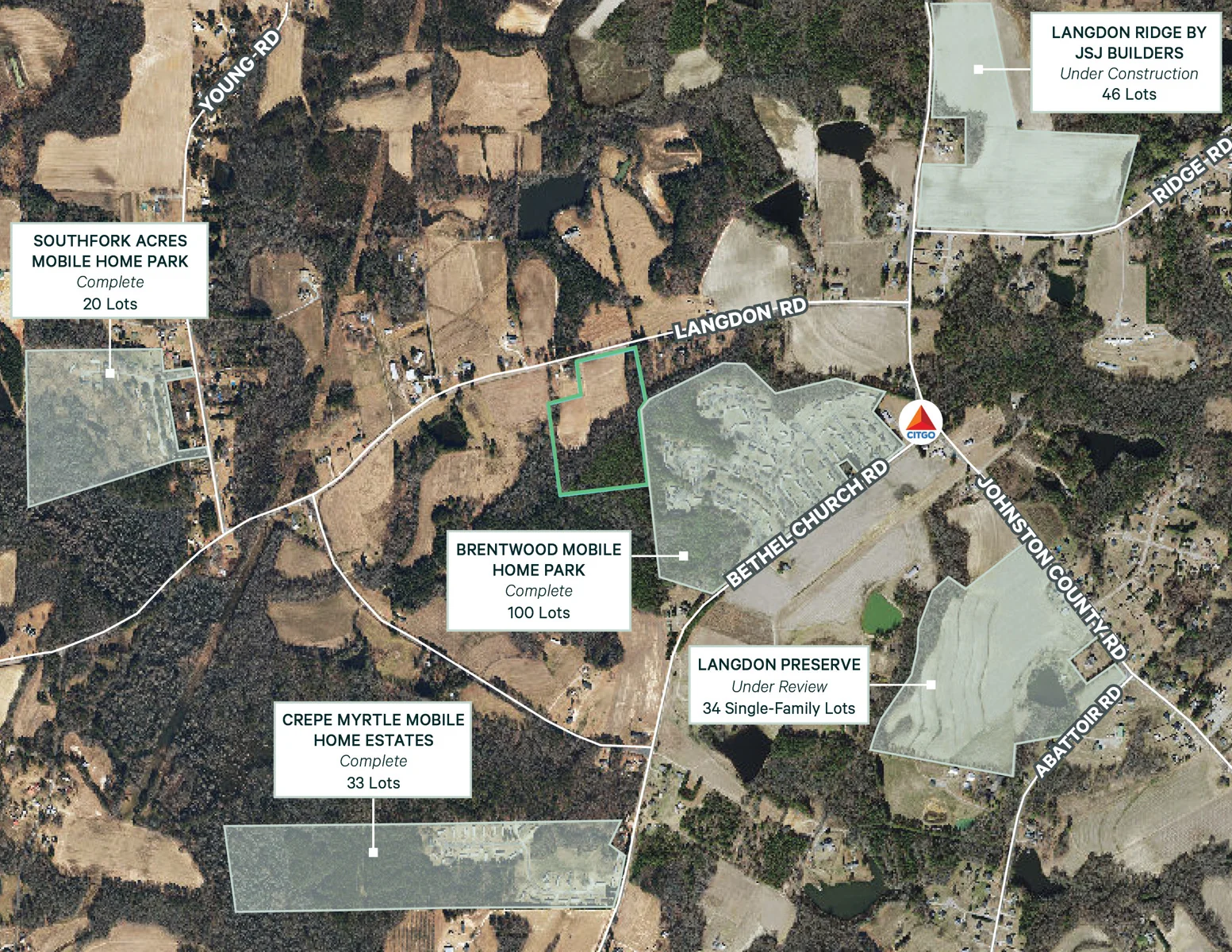 Land in Angier, NC — Sale in Angier, NC, photo 1 of 3