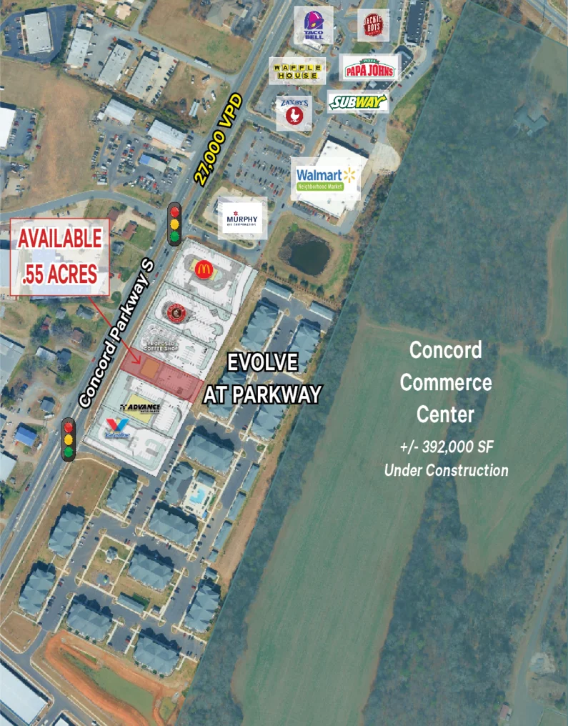 Parkway Commons — Lease in Concord, NC, photo 1 of 3