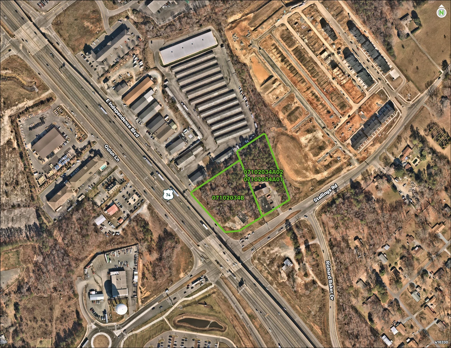 Retail / Mixed Use / Multi-family Use Site — Sale in Matthews, NC, photo 2 of 6