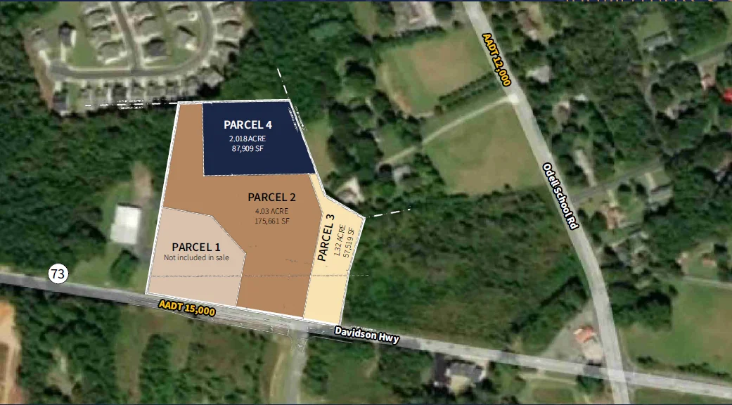 Hwy 73 & Odell School Road — Sale in Kannapolis, NC, photo 1 of 4