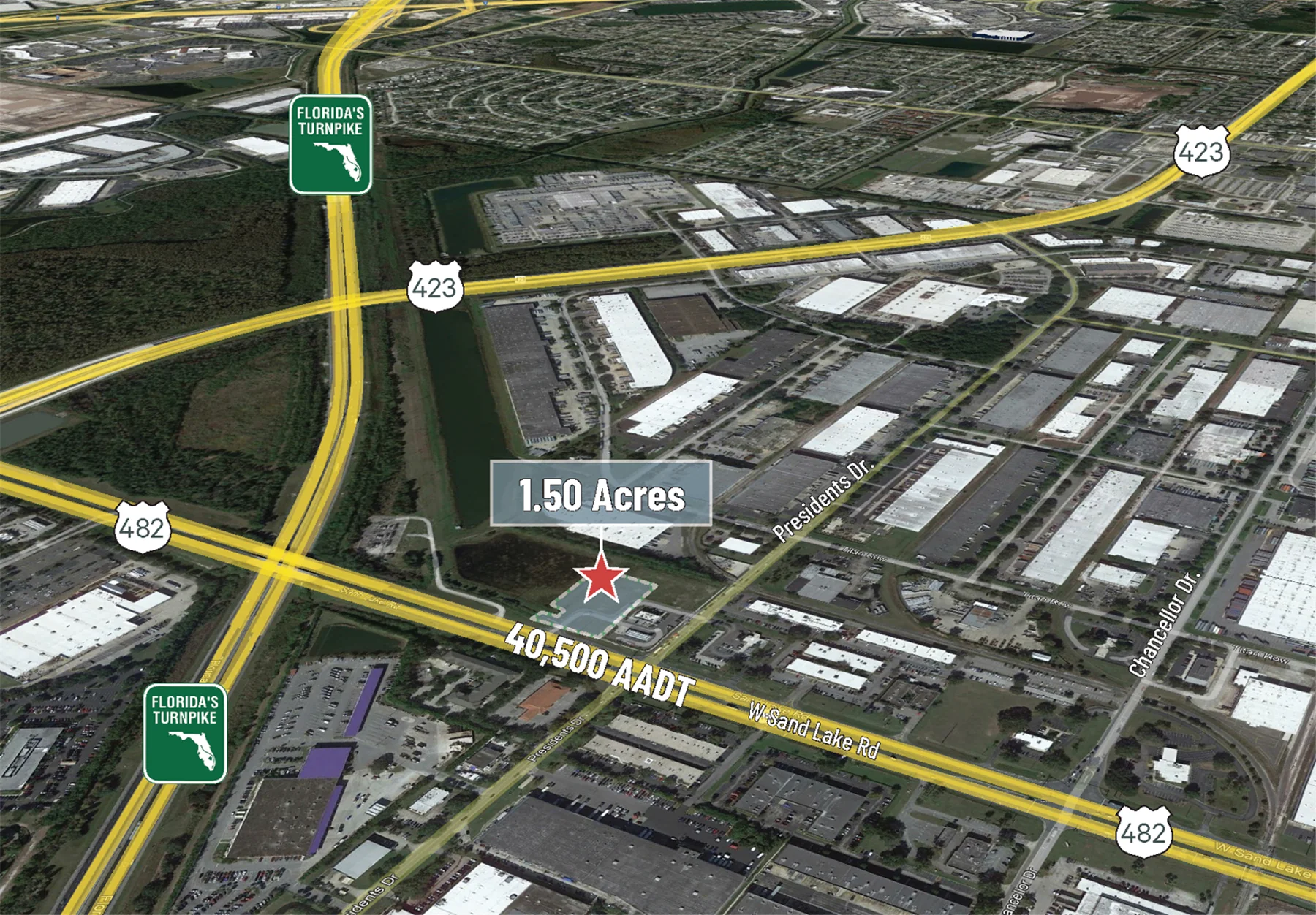 1.50 AC Industrial Land — Sale in Orlando, FL, photo 2 of 2