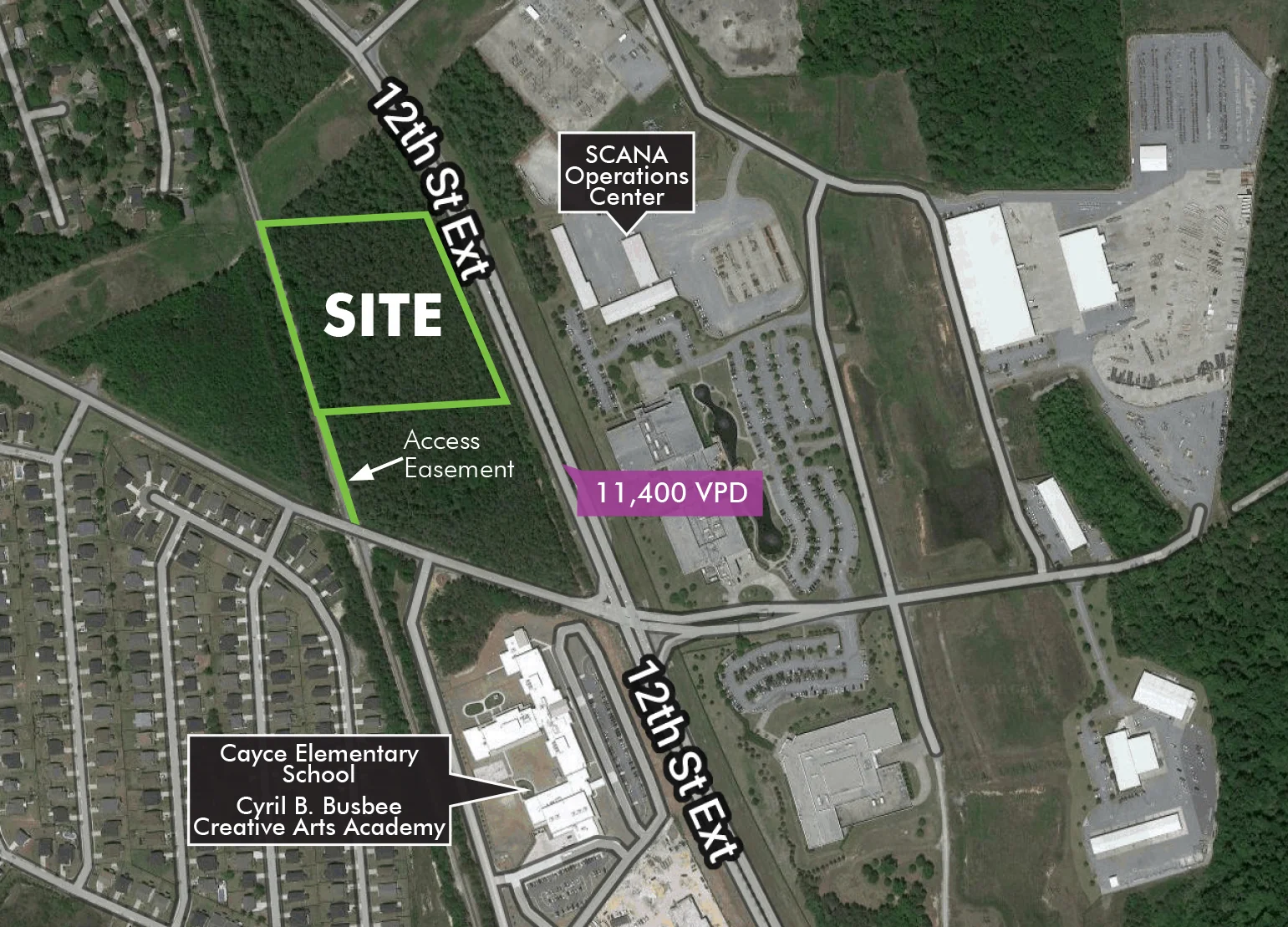 Land in Cayce, SC — Sale in Cayce, SC, photo 1 of 2