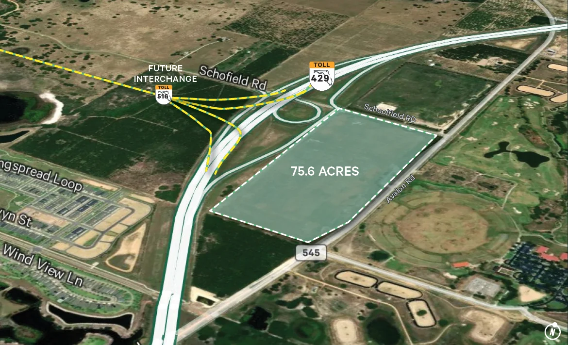75.6 Acres - Investment/Development Opportunity — Sale in Winter Garden, FL, photo 1 of 1