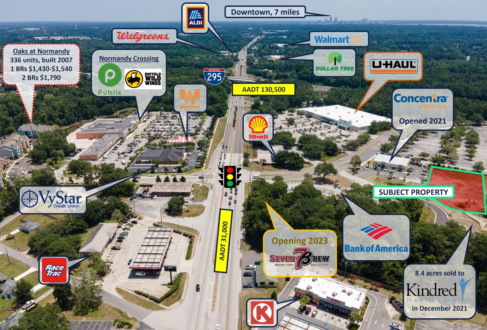 Normandy Village Retail Pad — Sale in Jacksonville, FL, photo 1 of 4