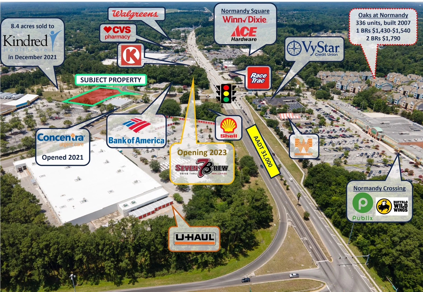 Normandy Village Retail Pad — Sale in Jacksonville, FL, photo 2 of 4