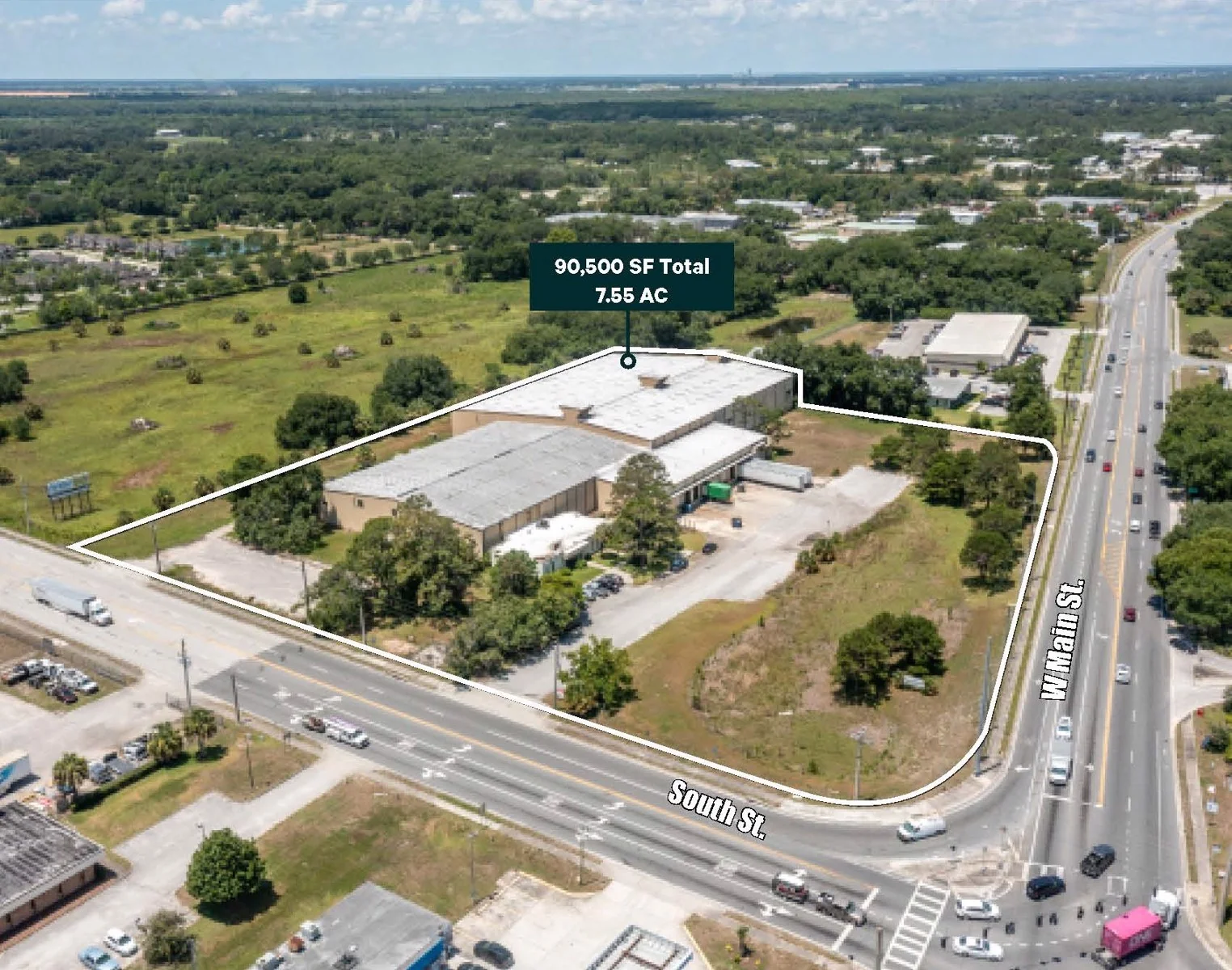 Free-Standing Industrial Building — Lease in Leesburg, FL, photo 1 of 2