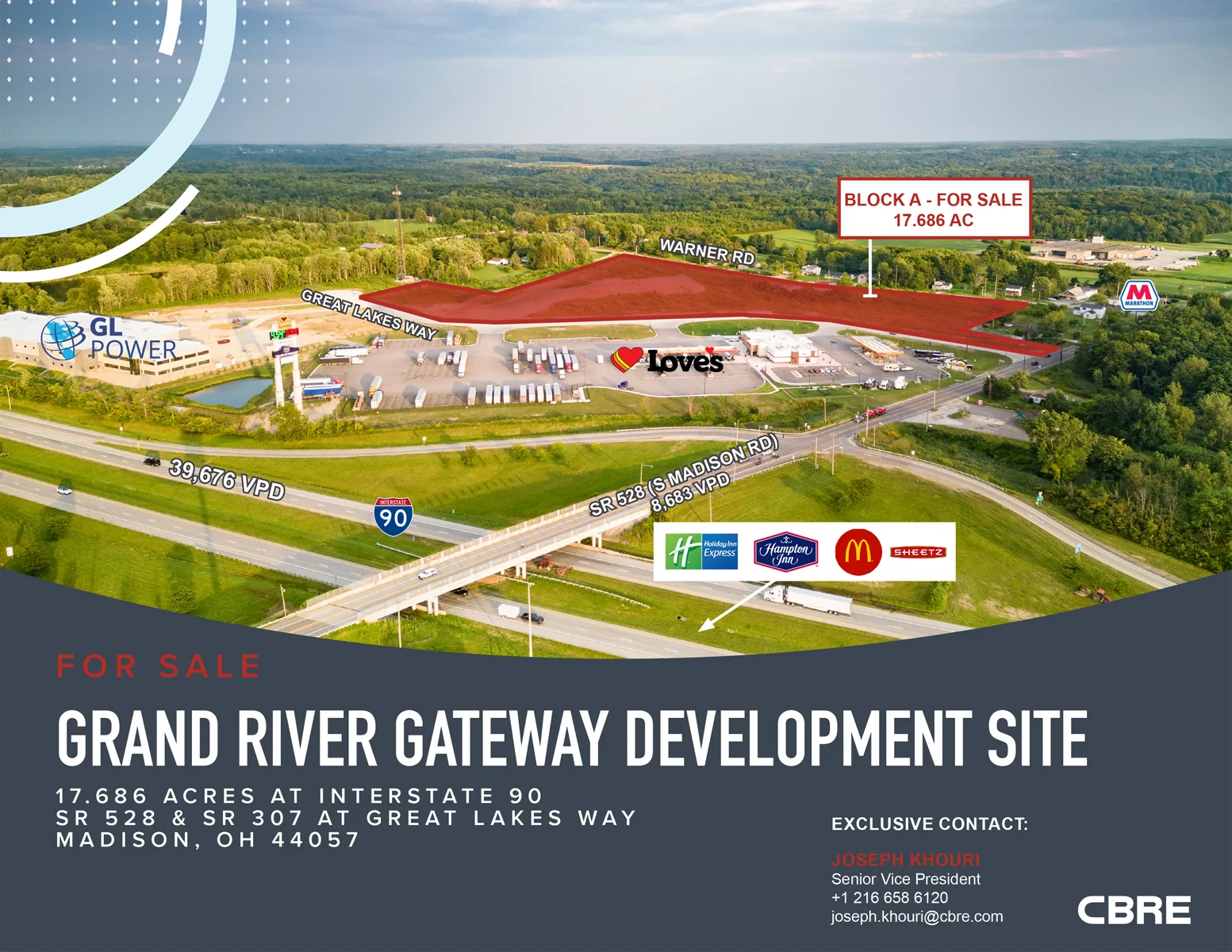Grand River Gateway Development Site — Sale in Madison, OH, photo 1 of 6