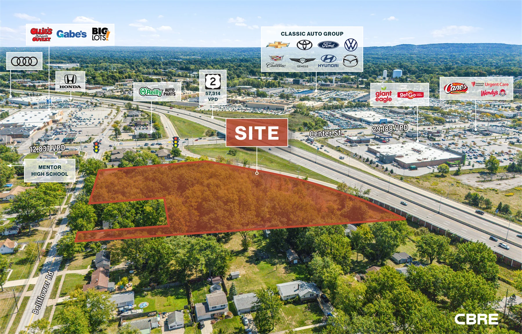 5.68 AC Development Site — Sale in Mentor, OH, photo 2 of 3