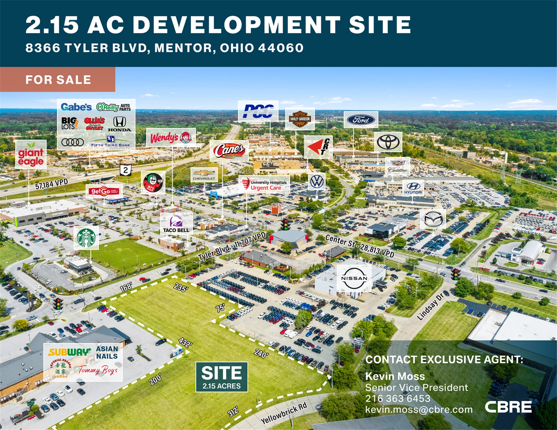 2.15 AC Development Site — Sale in Mentor, OH, photo 1 of 3