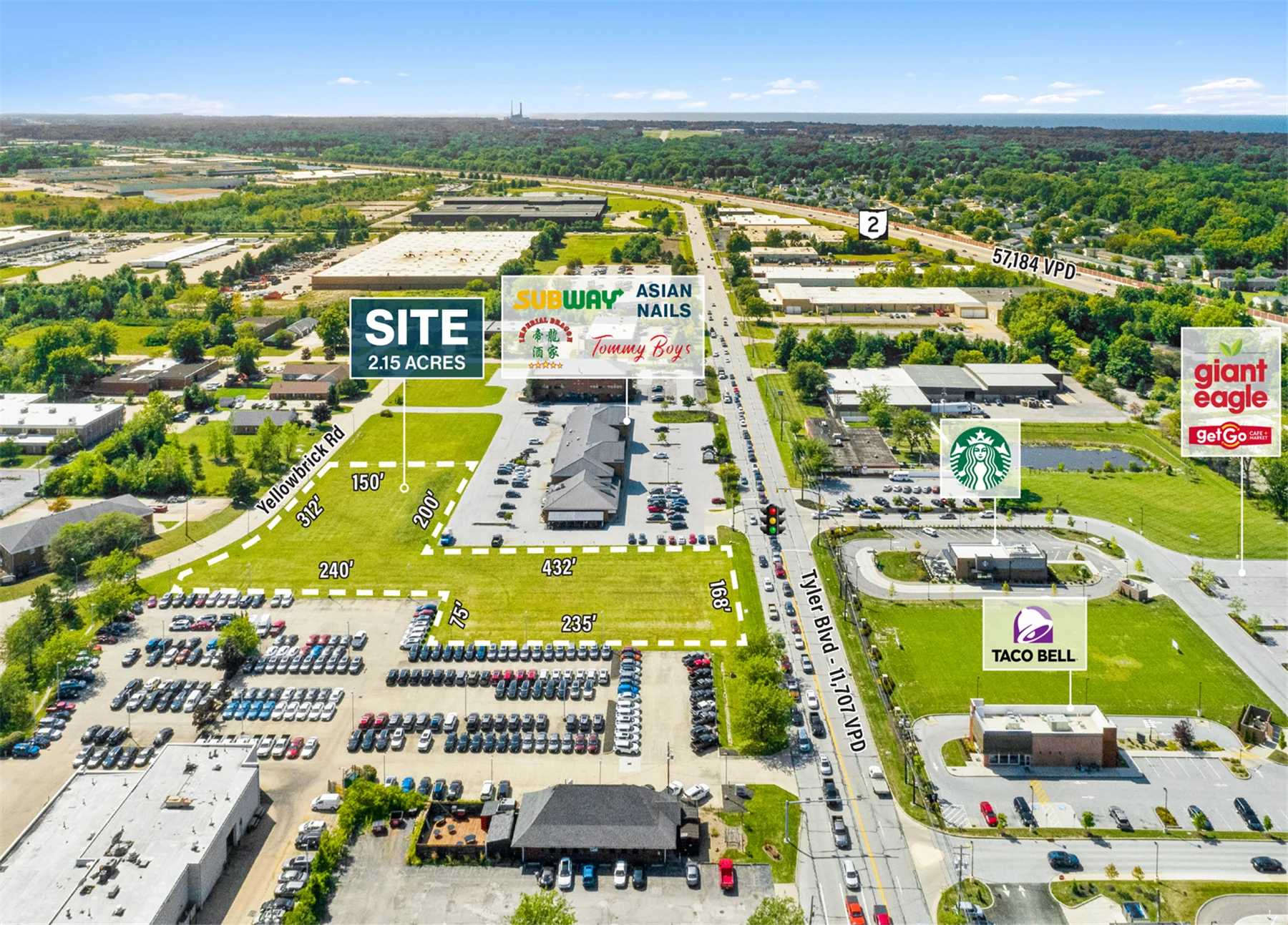 2.15 AC Development Site — Sale in Mentor, OH, photo 2 of 3
