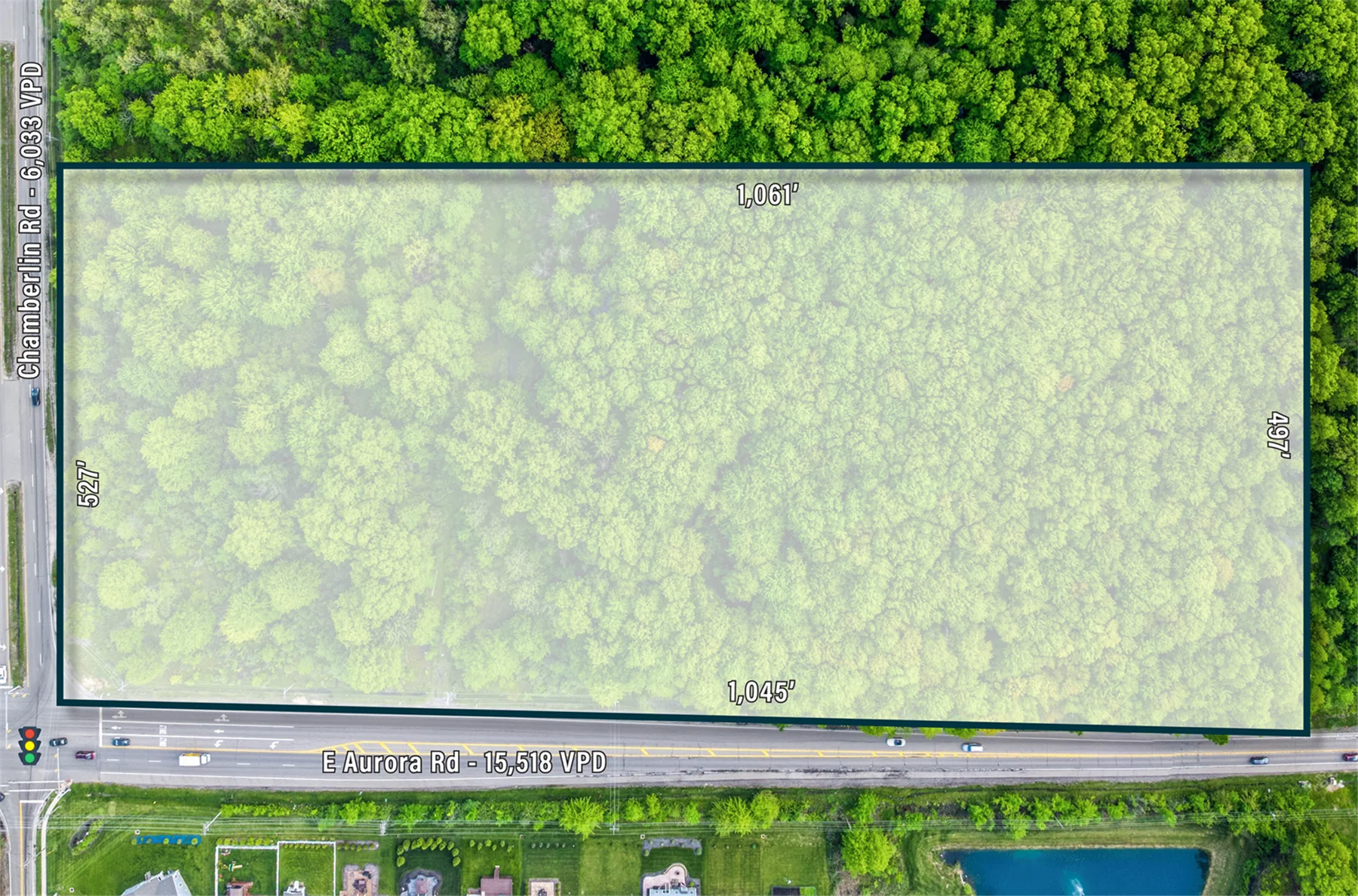 11.33 Acres Zoned C-2 Land For Sale — Sale in Twinsburg, OH, photo 3 of 5