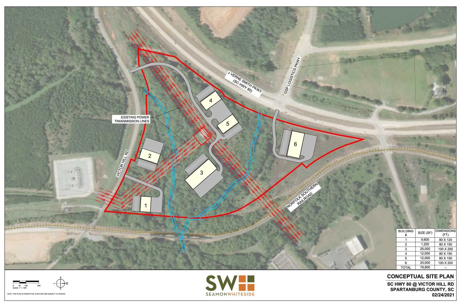 J Verne Smith Parkway at Victor Hill Rd — Sale in Greer, SC, photo 3 of 3