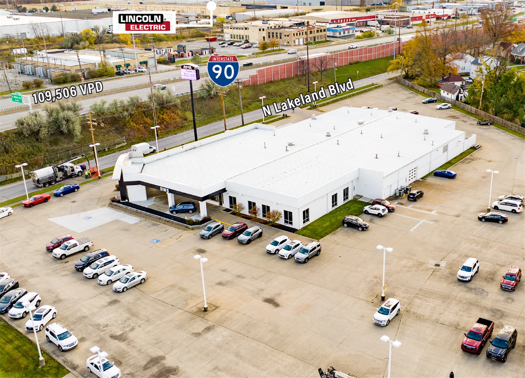 Highway Visible 5.6 AC / 27,192 SF Former Car… — Sale in Euclid, OH, photo 4 of 4