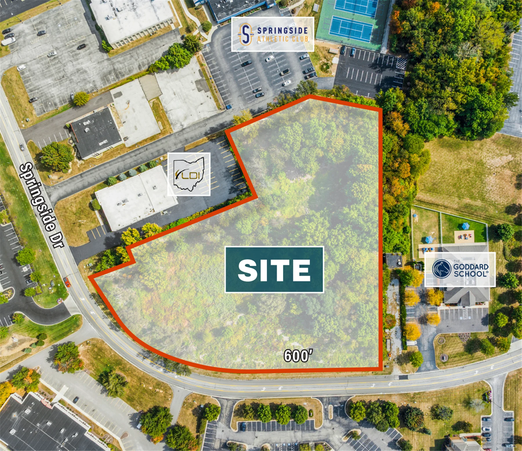 4.3 Acre Development Site off I-77 & OH-18 — Sale in Akron, OH, photo 4 of 5