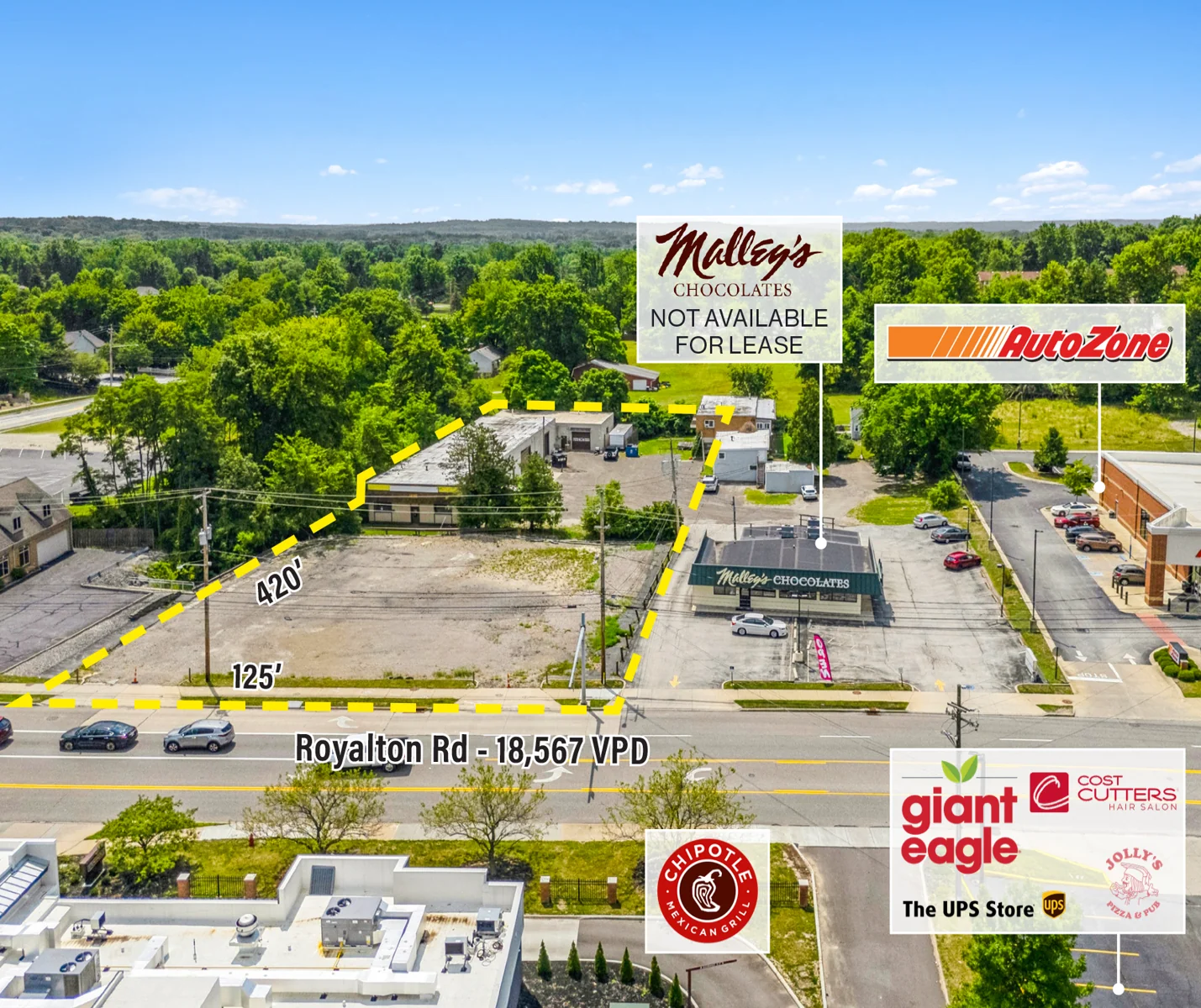 1.2 Acre Site Available For Sale or Lease — Sale in North Royalton, OH, photo 2 of 5