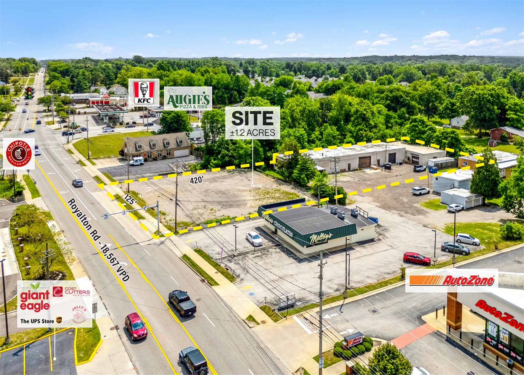 1.2 Acre Site Available For Sale or Lease — Sale in North Royalton, OH, photo 4 of 5