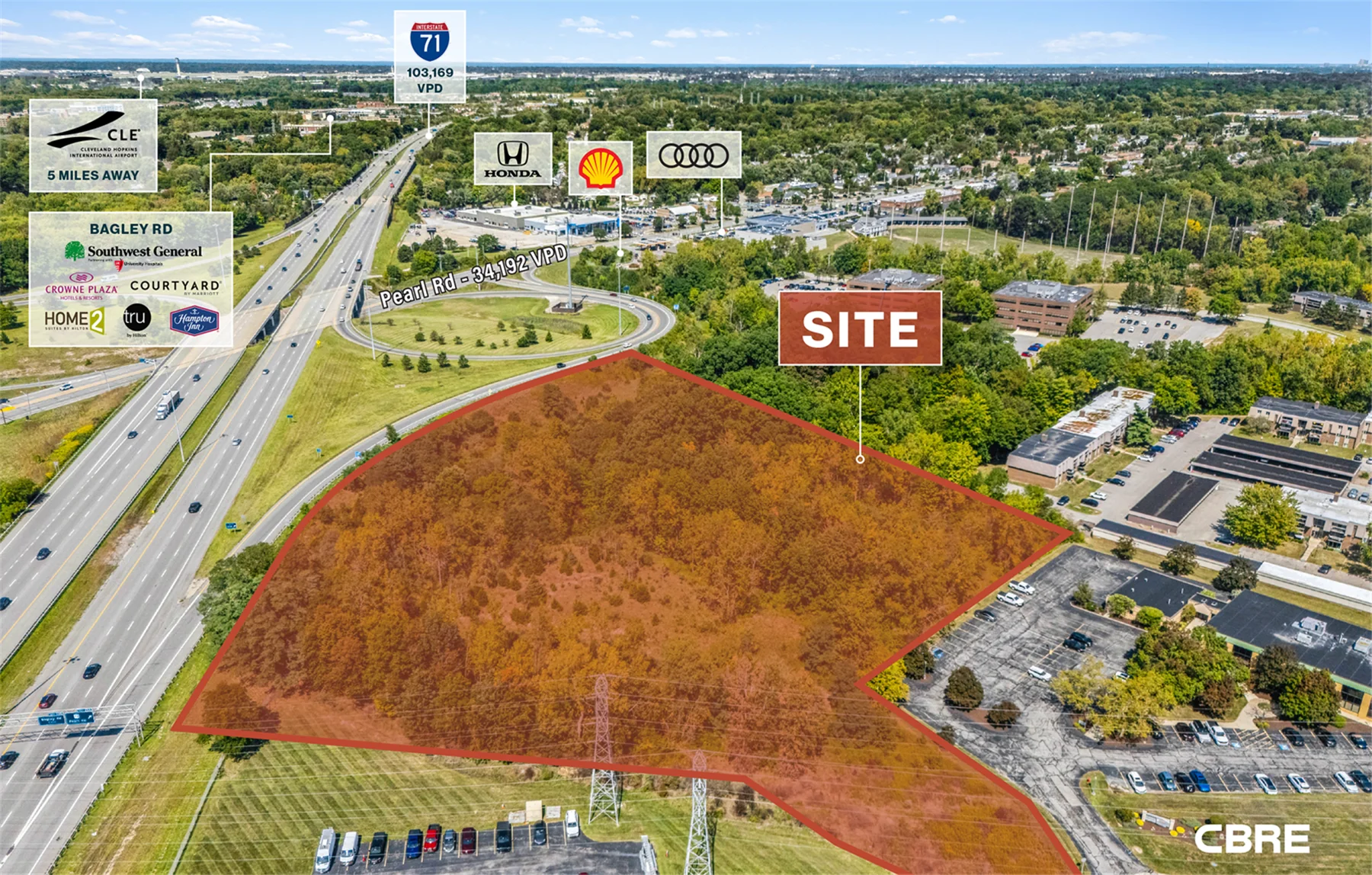 6.51 AC Development Site — Sale in Middleburg Heights, OH, photo 2 of 4