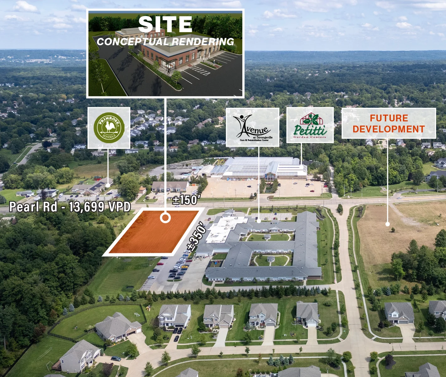 1.18 AC Development Site — Sale in Strongsville, OH, photo 2 of 6