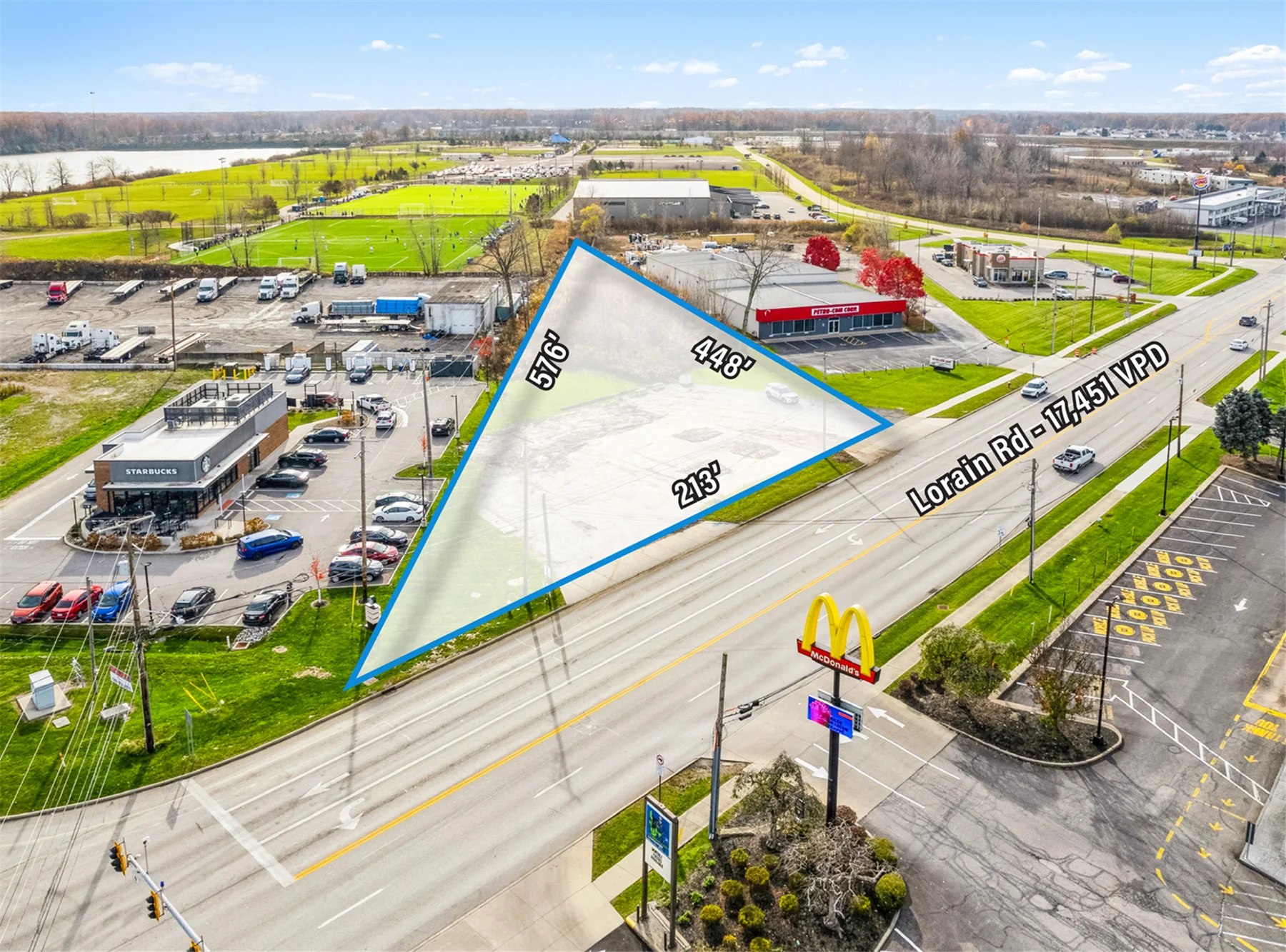 1 AC next to new SBux Ideal Zoning QSR, Car Wash,… — Sale in North Ridgeville, OH, photo 2 of 5