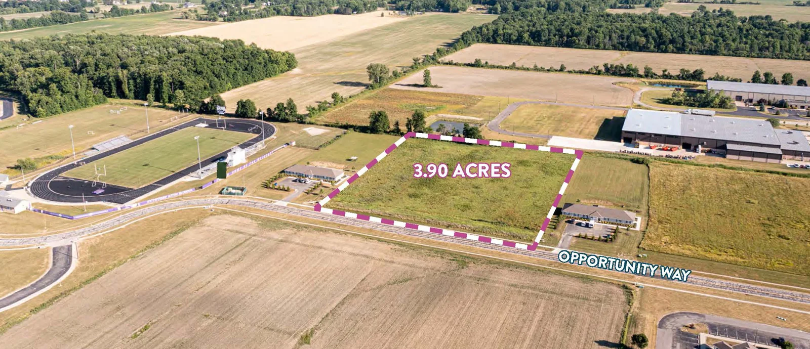 PRICE REDUCED - COMMERCIAL LAND FOR SALE - 3.90 ACRES… — Sale in Lagrange, OH, photo 1 of 1