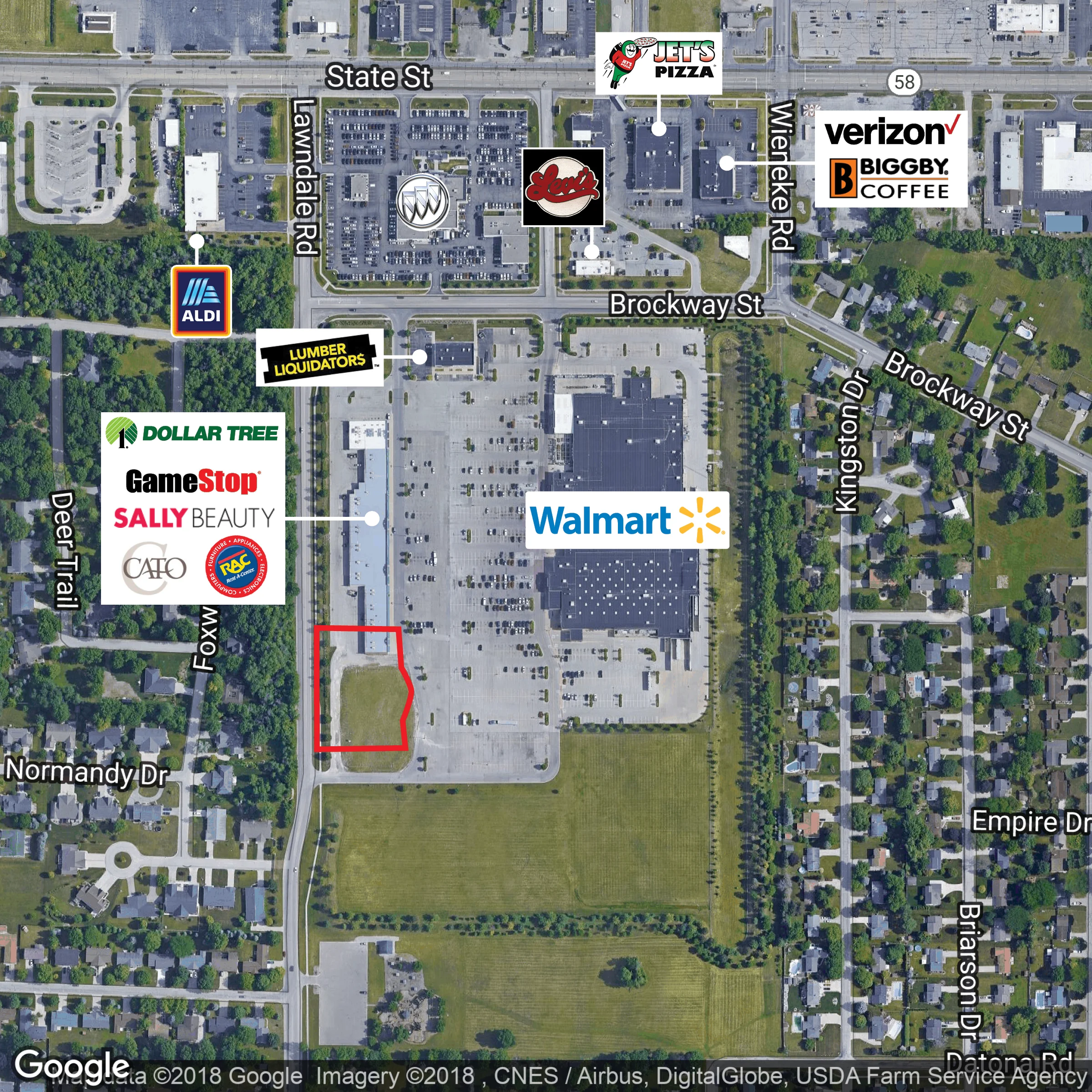 Walmart Outparcel — Sale in Saginaw, MI, photo 1 of 1