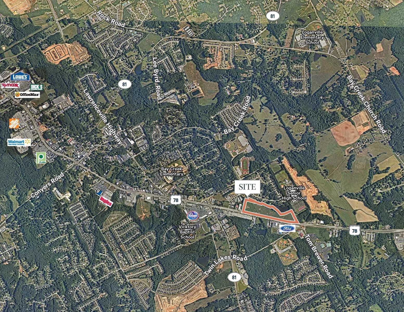 Land in Loganville, GA — Sale in Loganville, GA, photo 1 of 1
