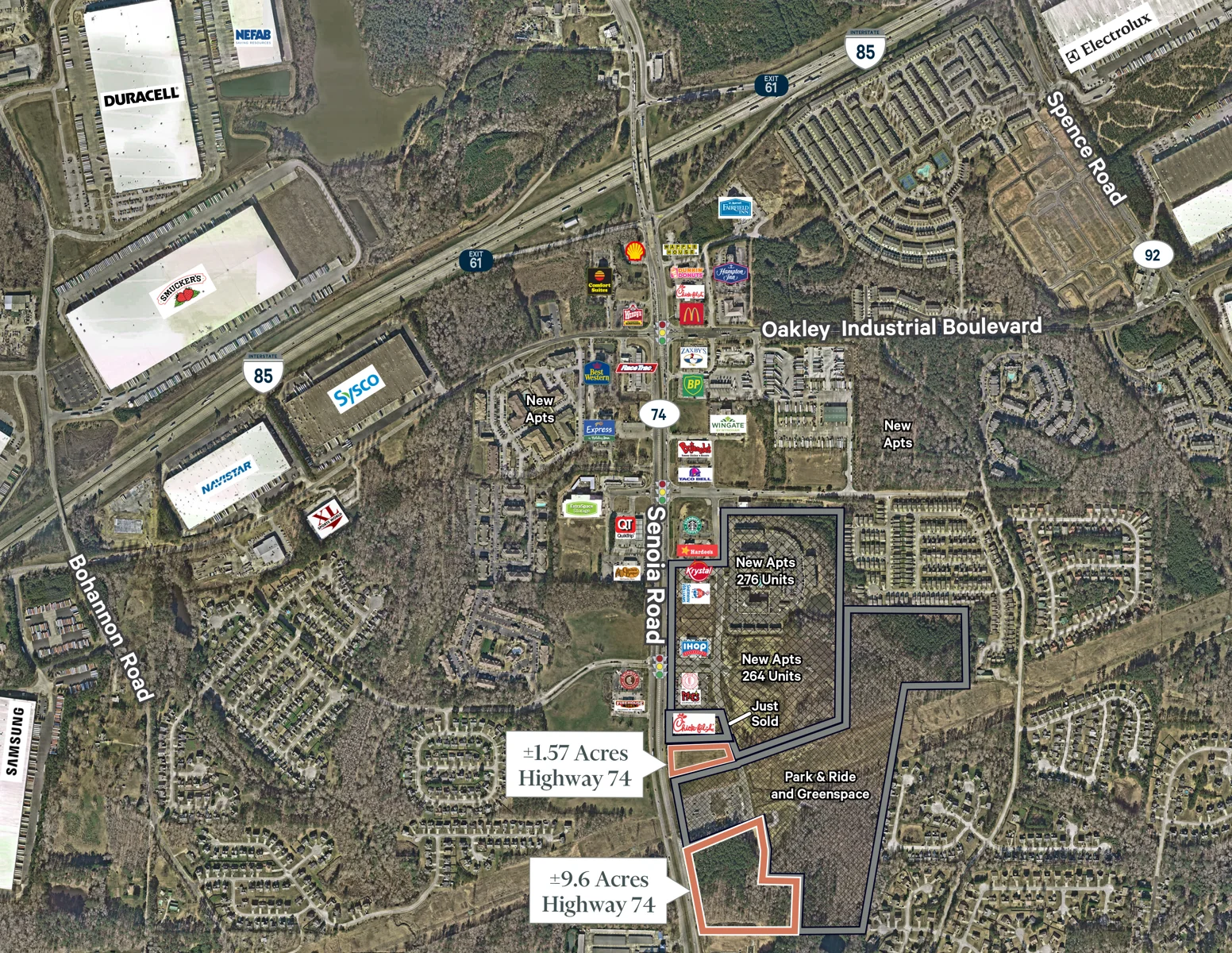Land in Fairburn, GA — Sale in Fairburn, GA, photo 1 of 4