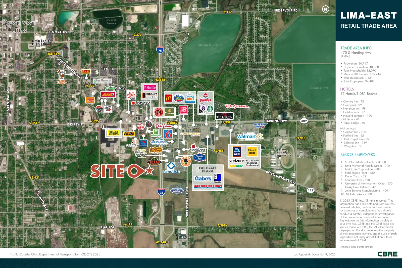 2.5 - 33.72 AC Development Site — Sale in Lima, OH, photo 4 of 4