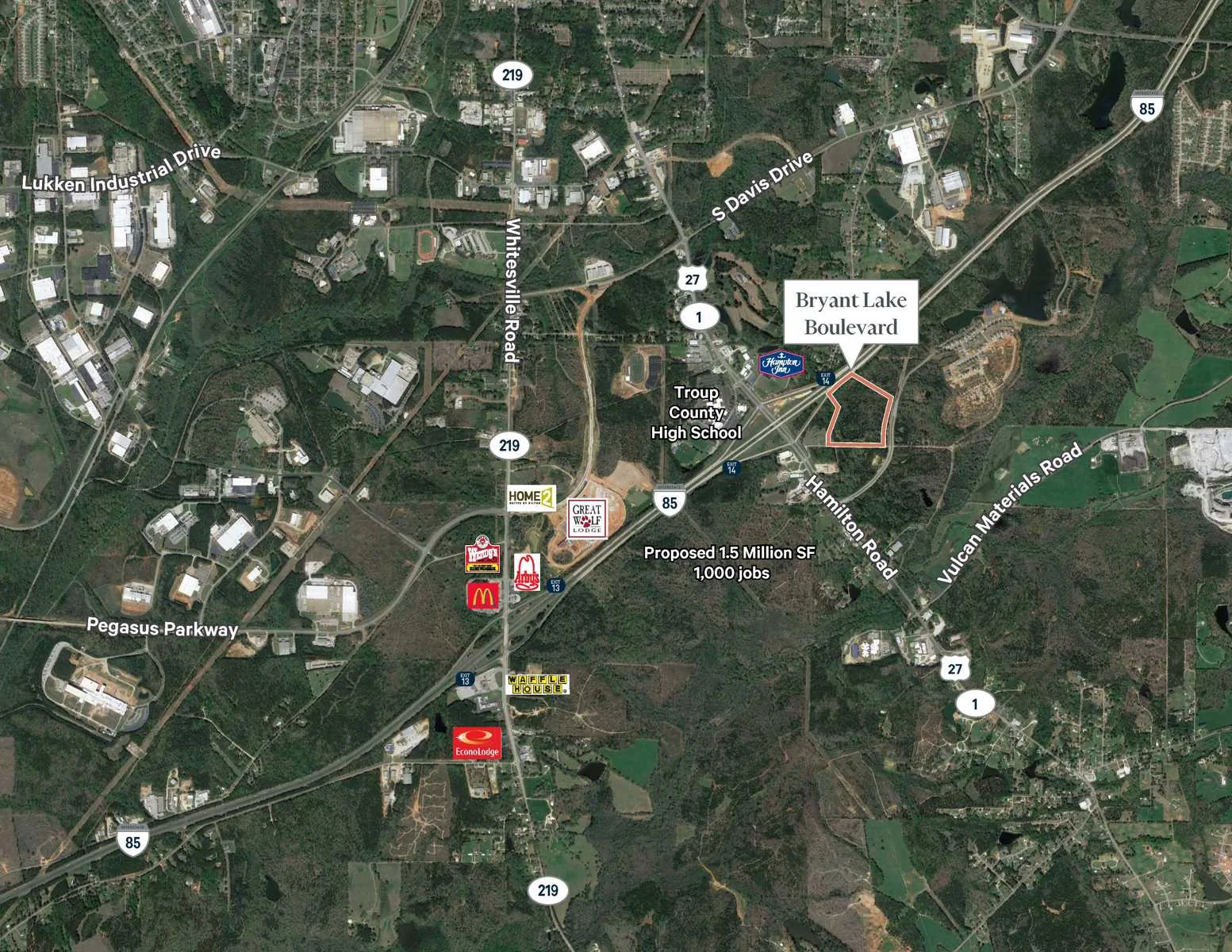 Land in LaGrange, GA — Sale in Lagrange, GA, photo 1 of 1