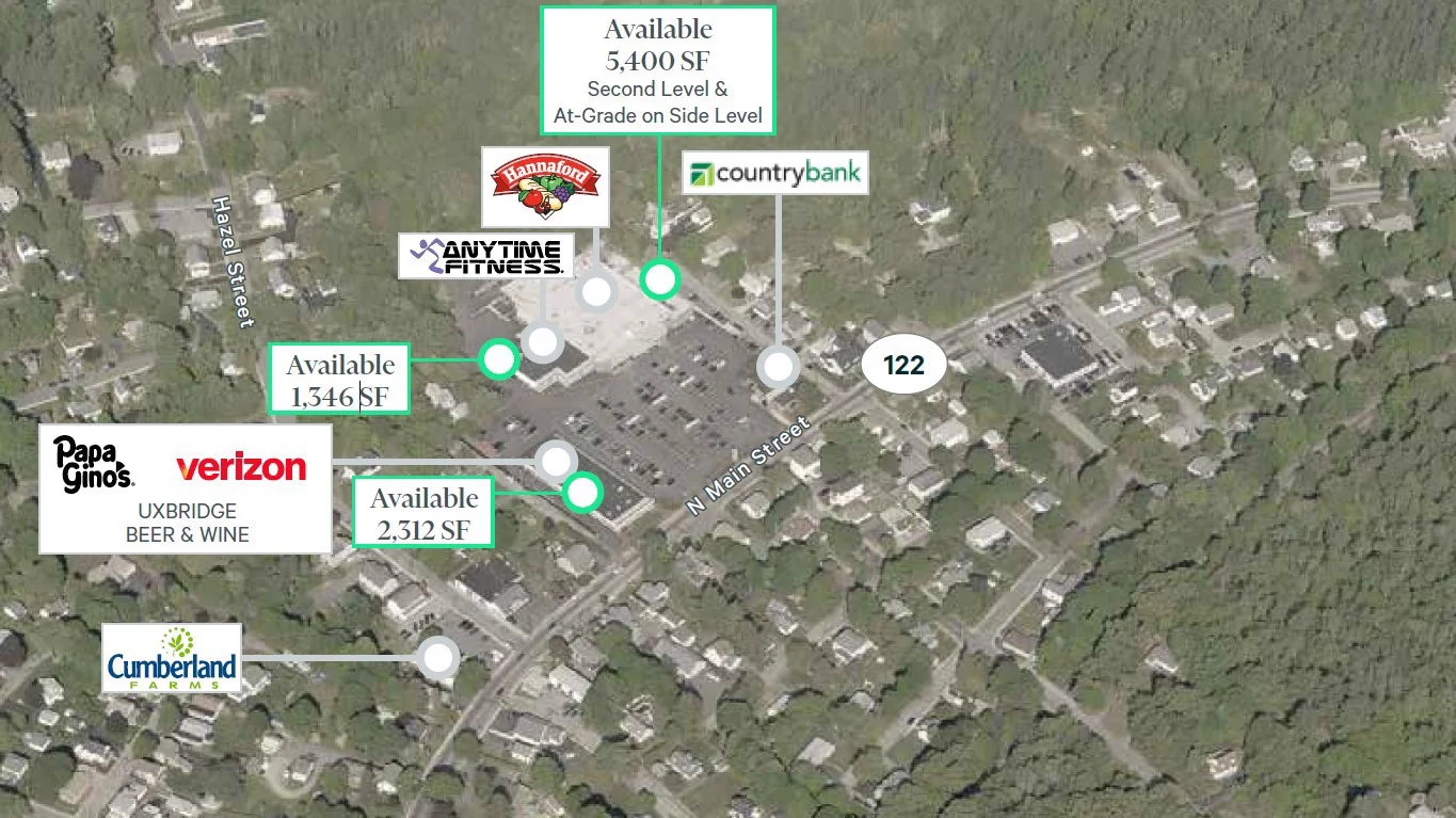 Uxbridge Shopping Center — Lease in Uxbridge, MA, photo 1 of 1