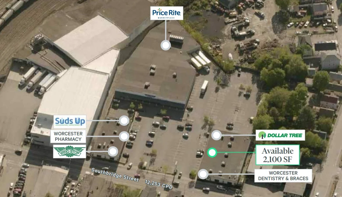 Retail in Worcester, MA — Lease in Worcester, MA, photo 1 of 2