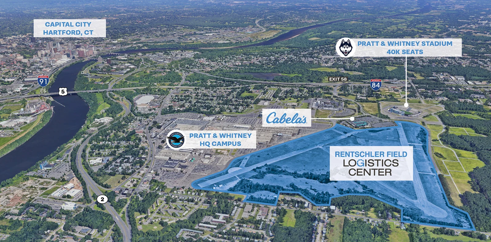 East Hartford Logistics & Technology Park at… — Lease in East Hartford, CT, photo 1 of 3