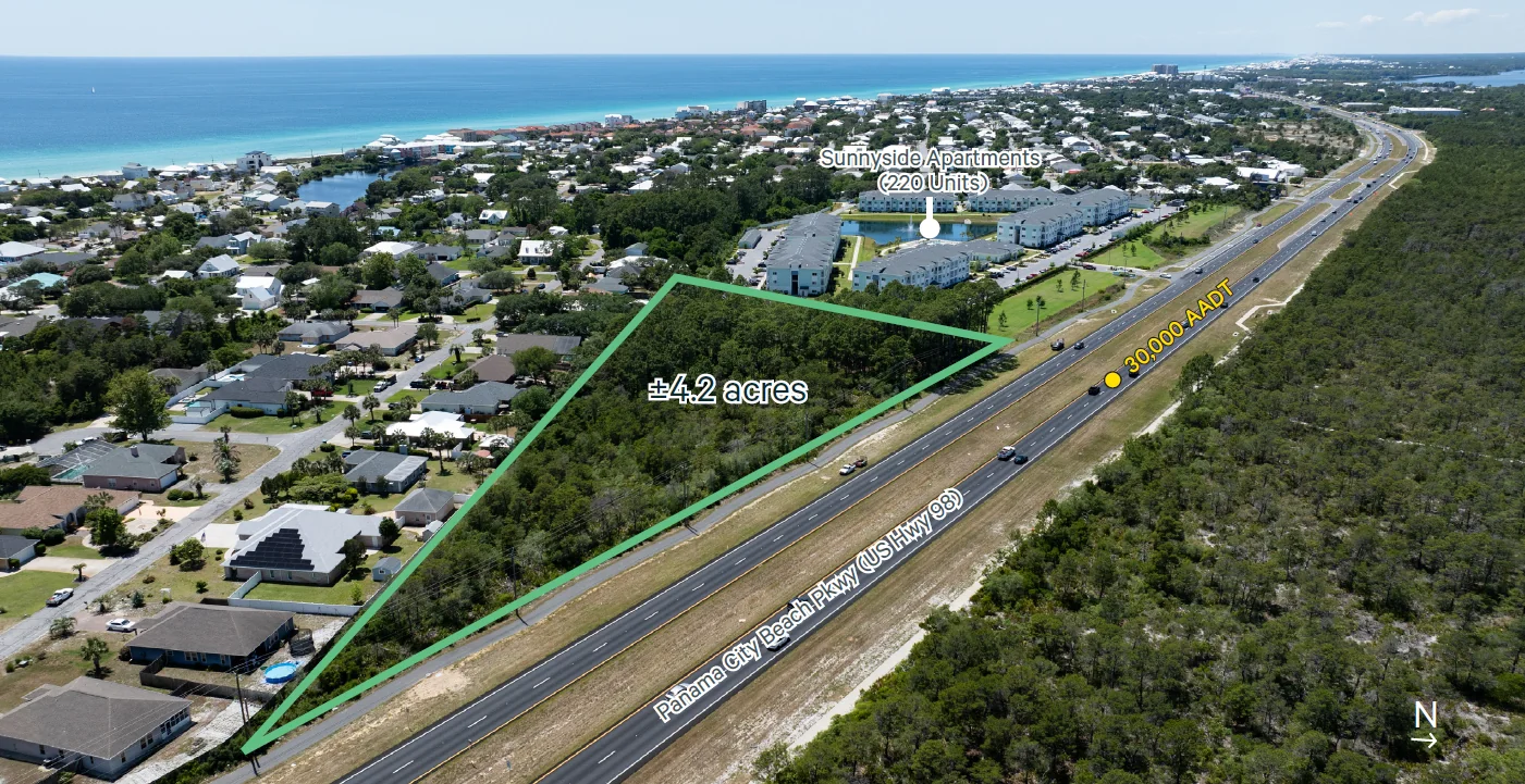 Land in Panama City Beach, FL — Sale in Panama City Beach, FL, photo 2 of 3