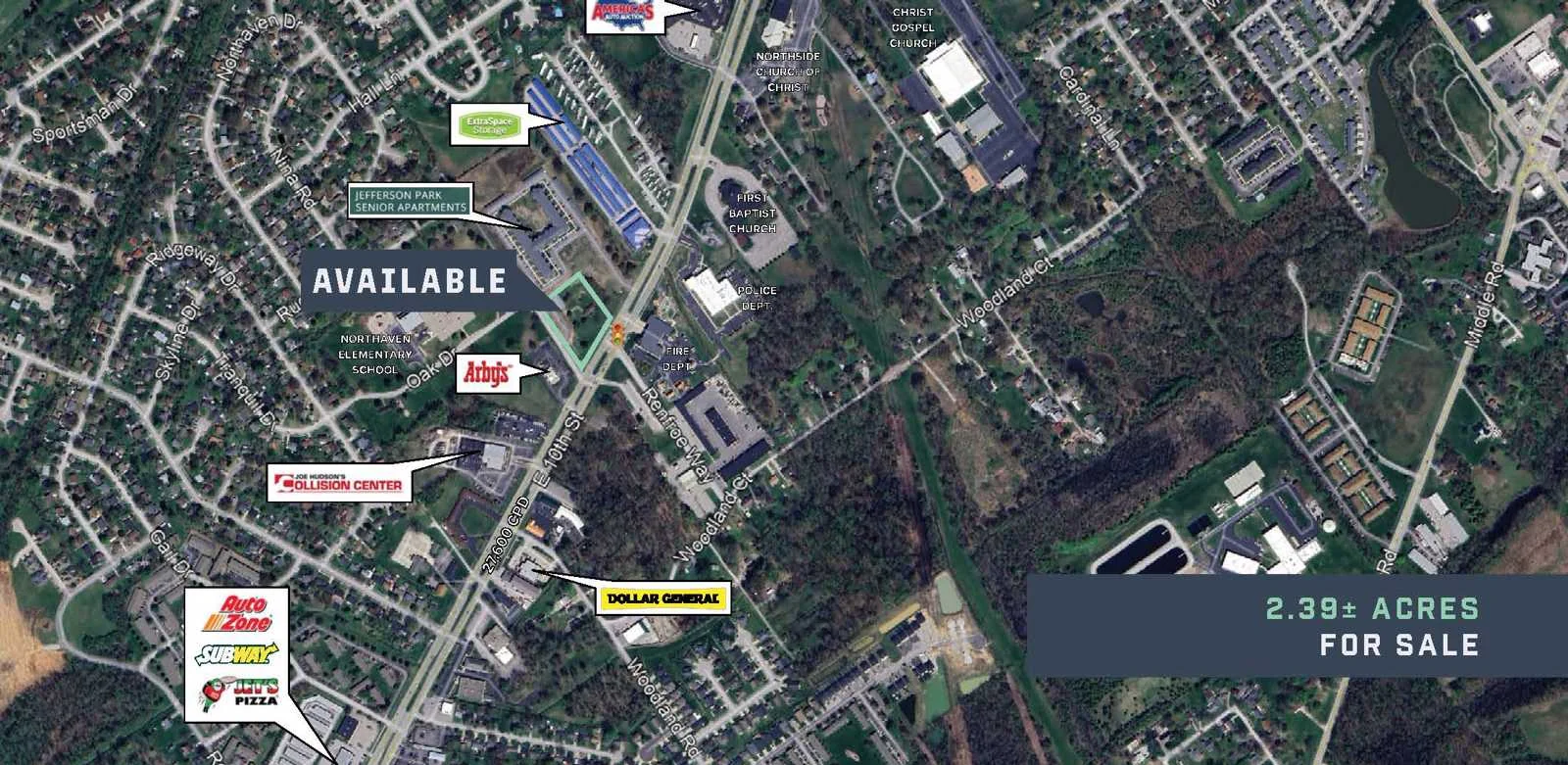 Retail Property For Sale — Sale in Jeffersonville, IN, photo 2 of 2