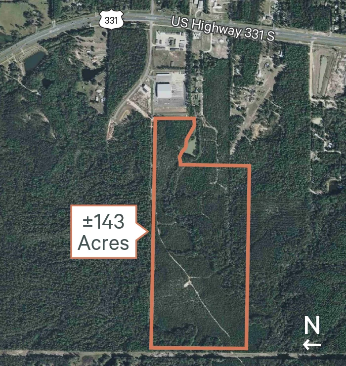 Land in DeFuniak Springs, FL — Sale in Defuniak Springs, FL, photo 1 of 2