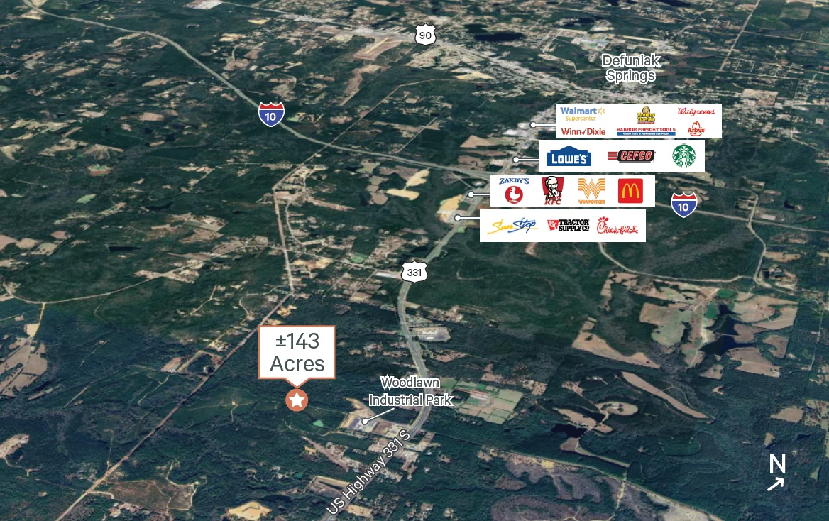 Land in DeFuniak Springs, FL — Sale in Defuniak Springs, FL, photo 2 of 2