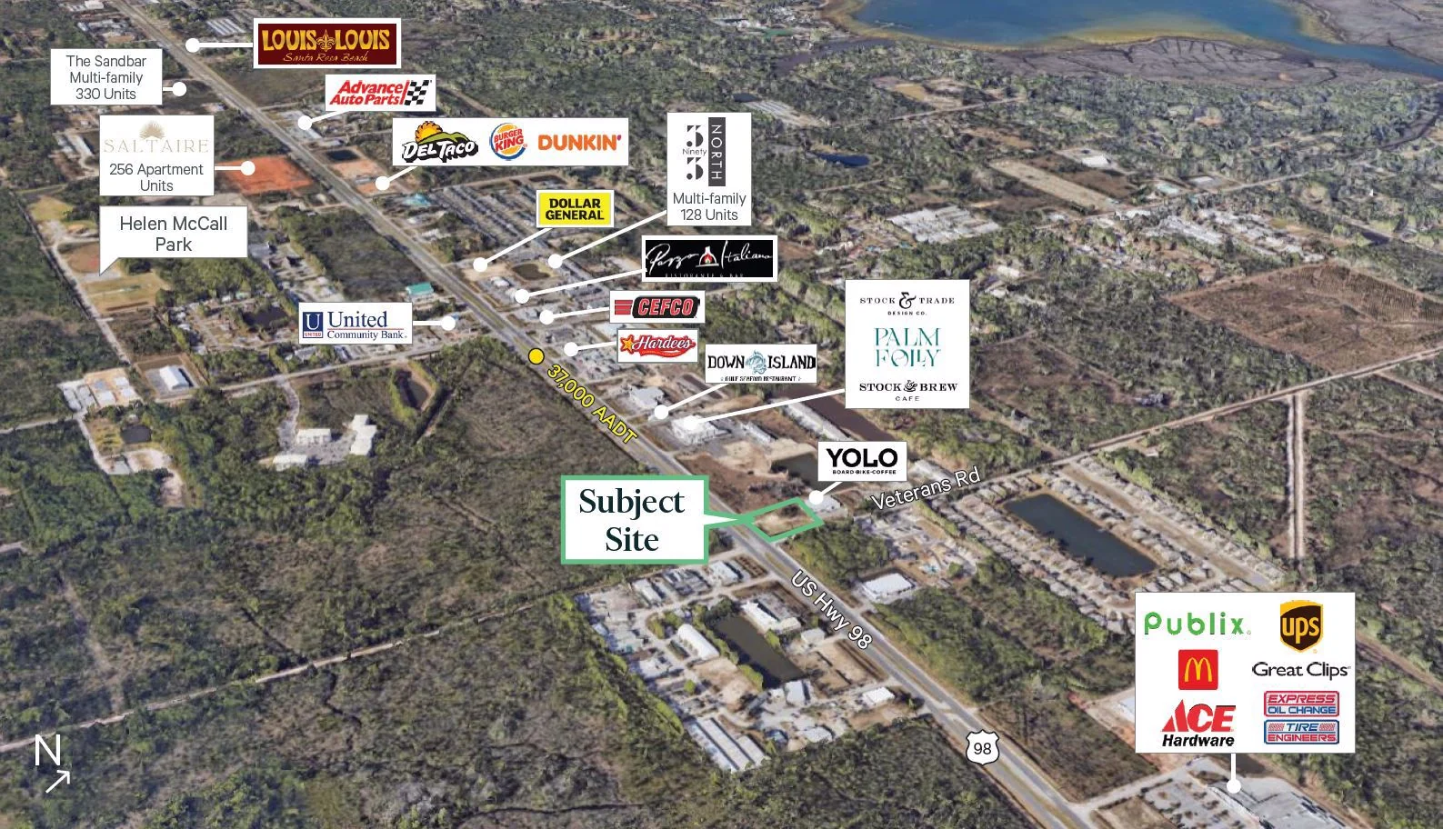 Land in Santa Rosa Beach, FL — Sale in Santa Rosa Beach, FL, photo 1 of 3