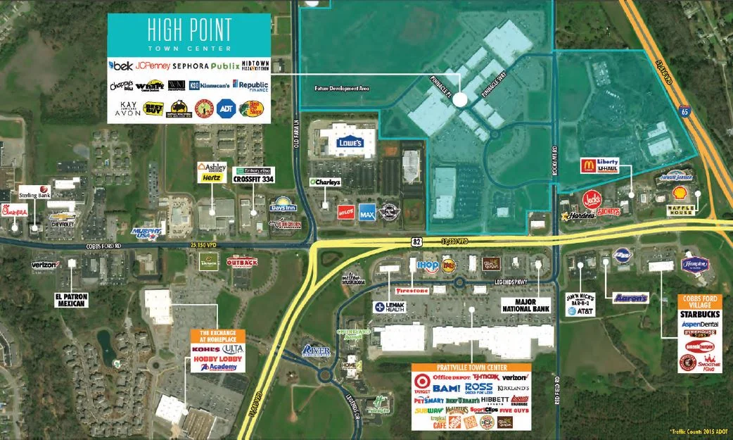 High Point Town Center Outparcels — Sale in Prattville, AL, photo 1 of 1