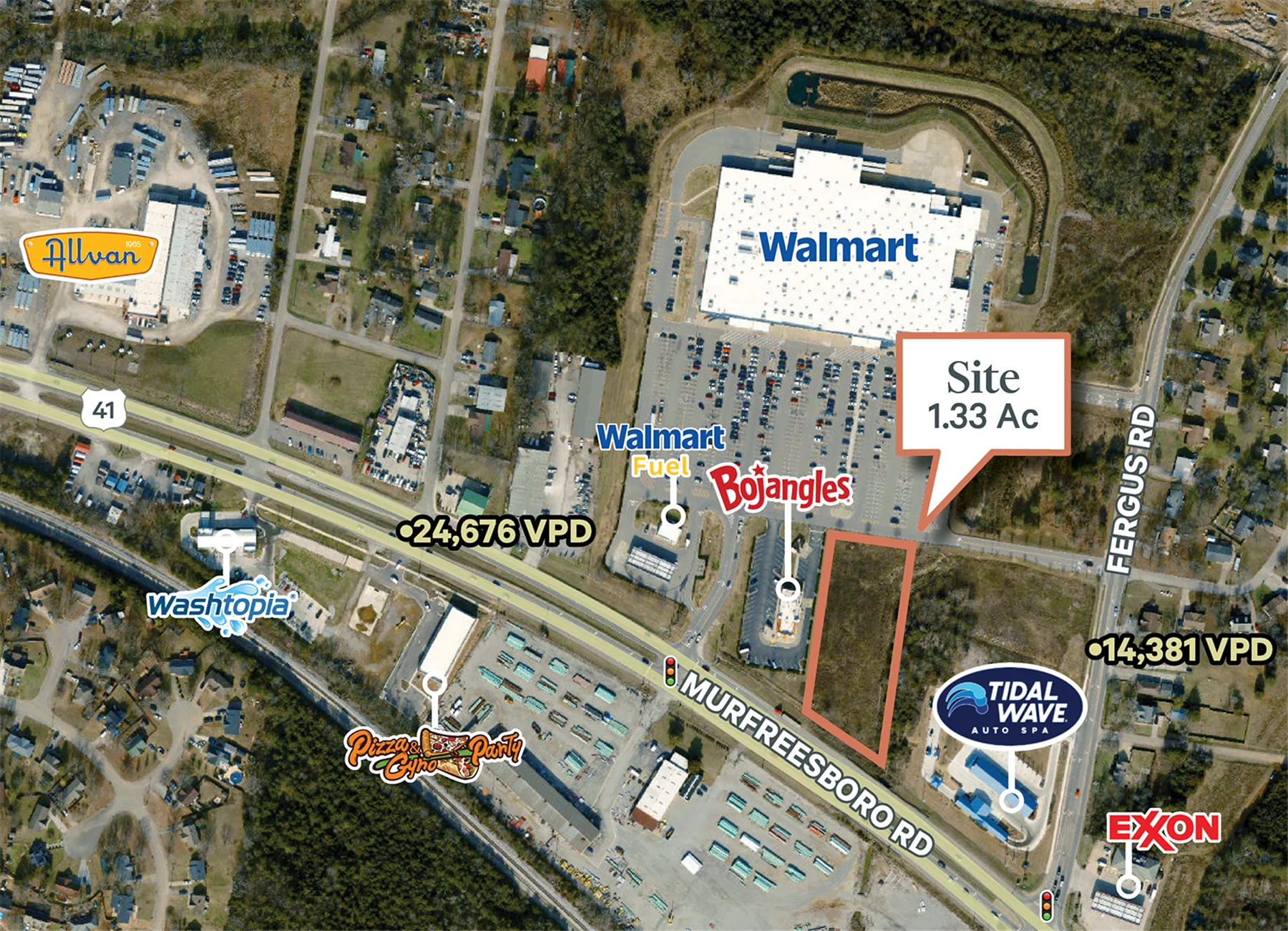 Walmart Outlot - La Vergne, TN — Sale in La Vergne, TN, photo 1 of 1