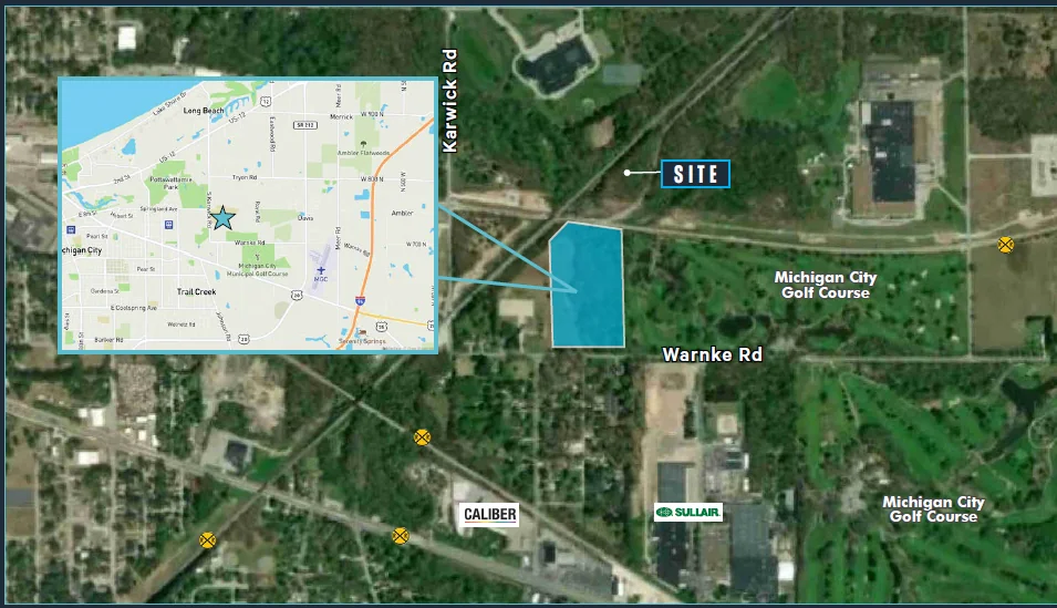 Land in Michigan City, IN — Sale in Michigan City, IN, photo 1 of 1