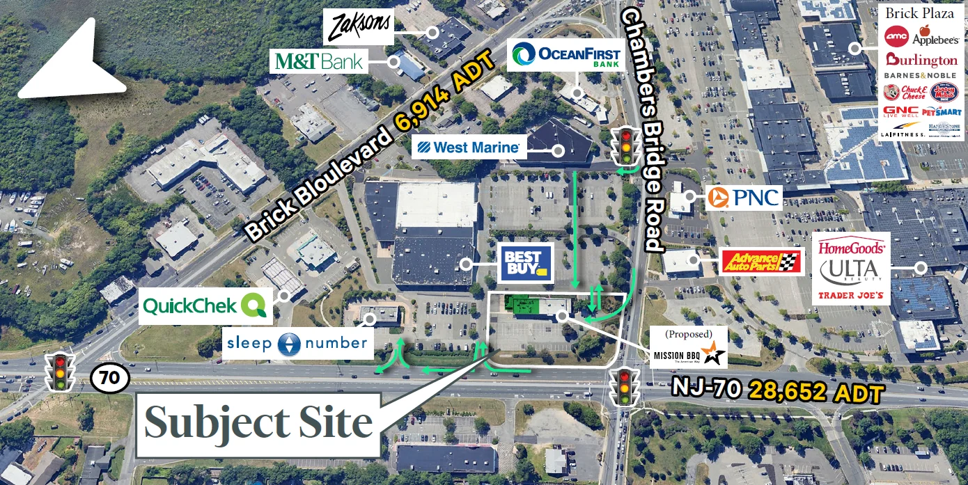 Retail in Brick Township, NJ — Lease in Brick Township, NJ, photo 2 of 3
