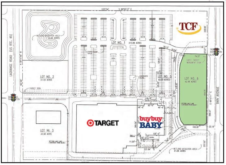Outlot to Target Development — Sale in Orland Park, IL, photo 2 of 2