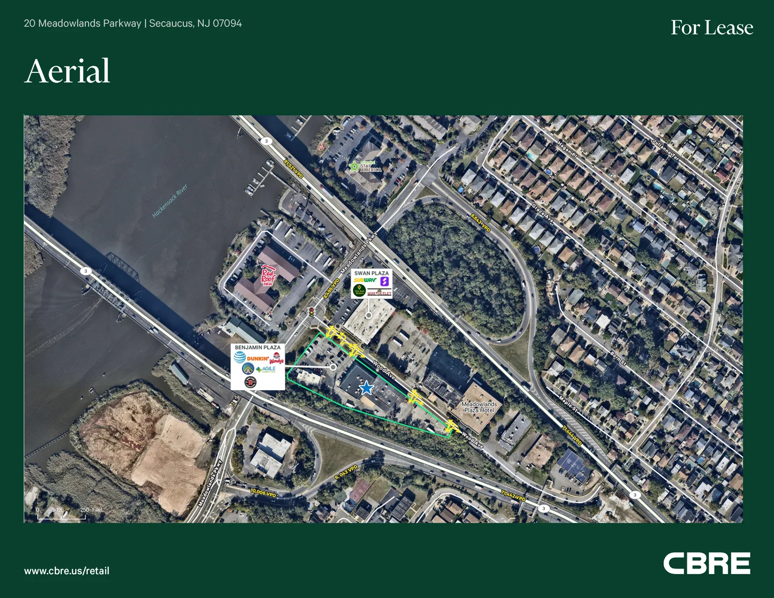 Benjamin Plaza - ±7,792 SF (2nd FL) & ±2,123 SF… — Lease in Secaucus, NJ, photo 2 of 5